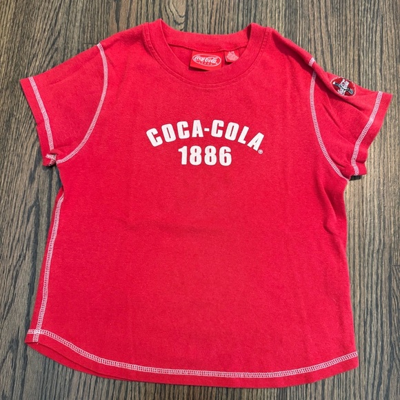 Coca Cola Y2K red T-shirt size large - Picture 1 of 8